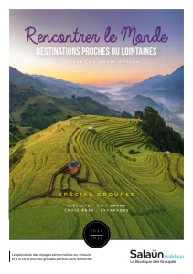 Ouvrir la brochure flash Vos Voyages et Escapades Groupes 2024-2025