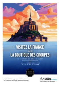 Ouvrir la brochure flash La France au départ du Grand Ouest