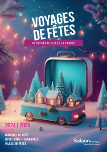 Ouvrir la brochure flash Voyages de fêtes 2024-2025 (au départ du Sud de la France)