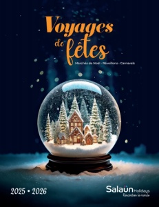 Ouvrir la brochure flash Voyages de fêtes 2025-2026